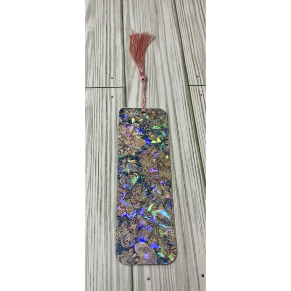 Beautiful Floral Bookmark - Handmade Laminated Bookmark, Book Reader Gift - Picture 1 of 5
